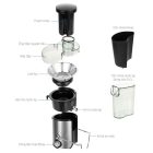 Máy ép trái cây để bàn Hafele, gốm thủy tinh S353 / 535.43.086 - Ảnh 5