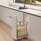 Kệ gia vị nan Ovan SUS 304 Hafele, Omero 300mm / 547.10.063 - Ảnh 2