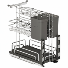 Kệ gia vị dao thớt nan Ovan SUS 304 Hafele, Omero Multi 300mm / 547.11.003