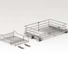 Rổ bát đĩa nan Ovan SUS304 Hafele, Kason Flex 700mm / 549.04.045 - Ảnh 3