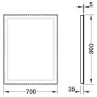 Đèn lắp chìm Hafele, đơn sắc downlight 24V Loox LED 3001 / 833.75.006 - Ảnh 6