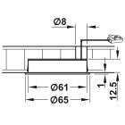 Đèn lắp chìm Hafele, đơn sắc downlight 24V Loox LED 3001 / 833.75.006 - Ảnh 7