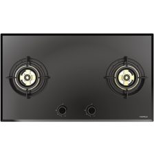 Bếp gas 2 vùng nấu Hafele, điều khiển tay năm cửa 78cm HC-G782B / 538.66.507