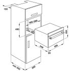 Lò nướng âm tủ Hafele, điều khiển cảm ứng 45cm 44lít HO-KT45B / 535.02.731 - Ảnh 5