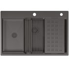 Chậu bếp đơn Hafele, SUS Nano WS R10 HS25-SSN1S-7650 / 567.24.484 - Ảnh 3