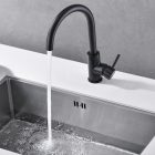 Vòi bếp nóng lạnh Hafele, phủ granite tay gạt đơn HT21-CH1F220C / 577.56.300 - Ảnh 2