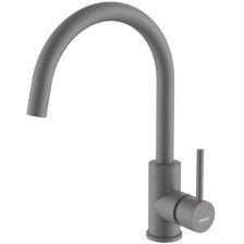 Vòi bếp nóng lạnh Hafele, phủ granite tay gạt đơn HT21-CH1F220C / 577.56.500