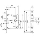 Khóa điện tử Hafele, cảm biến vân tay điện dung DL7000 / 912.05.497 - Ảnh 5