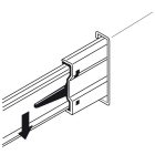 Ray bi giảm chấn Hafele, thép mạ kẽm 500mm / 494.02.065 - Ảnh 3