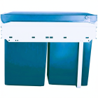 Thùng rác đôi Hafele,  2 x 15 lít Hailo Tandem HL3663-10 / 502.72.761 - Ảnh 4