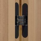 Bản lề âm cửa Hafele, có thể điều chỉnh 3D màu đen bóng / 927.03.023 - Ảnh 2