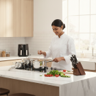 Bộ dụng cụ nhà bếp Hafele, bộ nồi 3 món HS-CW3WX / 535.44.159 - Ảnh 2