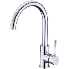 Vòi bếp nóng lạnh Hafele, chất liệu Inox tay gạt đơn HT21-CH1F220C / 577.55.240