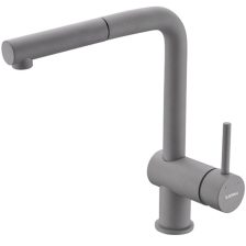 Vòi bếp nóng lạnh Hafele, phủ granite tay gạt đơn HT21-GH1P250 / 577.55.590