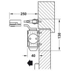 Thiết bị đóng tự động Hafele, mạ phủ màu bạc EN2-4 NHO / 499.30.002 - Ảnh 5