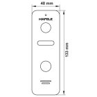 Camera cửa chính Hafele, lớp phủ màu đen SVD-700HD / 959.23.096 - Ảnh 4