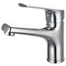 Vòi chậu nóng lạnh Hafele, đồng mạ chrome tay gạt đơn VIGOR 90 / 495.61.139