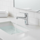 Vòi chậu nóng lạnh Hafele, đồng mạ chrome tay gạt đơn VIGOR 90 / 495.61.139 - Ảnh 2