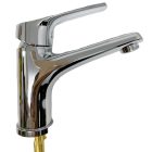 Vòi chậu nóng lạnh Hafele, đồng mạ chrome tay gạt đơn VIGOR 90 / 495.61.139 - Ảnh 5