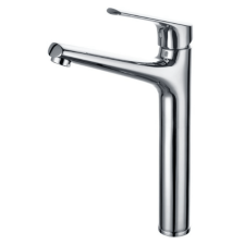 Vòi chậu nóng lạnh Hafele, đồng mạ chrome tay gạt đơn VIGOR 240 / 495.61.140