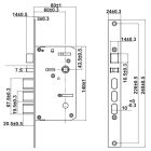 Khóa cửa kỹ thuật số Hafele, cảm biến vân tay điện dung ZENITH - ML2501W / 499.21.225 - Ảnh 6