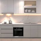 Lò nướng âm tủ Hafele, điều khiển cảm ứng và núm vặn 65lít HO−K60B / 534.05.581 - Ảnh 2