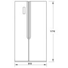 Tủ lạnh side by side Hafele, 562lít HF-SB5321FB / 534.14.021 - Ảnh 5