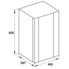 Tủ rượu Hafele, điều khiển cảm ứng chọn 106lít HW-G32A / 534.16.960 - Ảnh 5