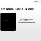 Bếp từ mini Hafele, điều khiển cảm ứng chọn HS-I2711B / 536.61.890 - Ảnh 5