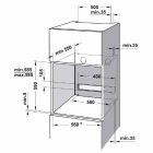 Lò nướng âm tủ Hafele, điều khiển cảm ứng 60cm 72lít HO-8T72A / 538.01.421 - Ảnh 5
