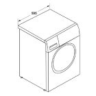 Máy giặt cửa trước Hafele, 15 chương trình giặt 9kg HW-F60B / 539.90.400 - Ảnh 4