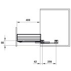 Rổ bát đĩa Hafele, Inox SUS304 800mm / 549.08.013 - Ảnh 6