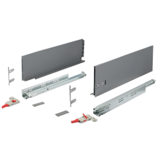 Bộ ngăn kéo Hafele, Alto-S chiều cao thành hộc tủ 120mm / 552.35.375