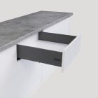 Bộ ngăn kéo Hafele, Alto-S chiều cao thành hộc tủ 120mm / 552.35.375 - Ảnh 2