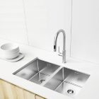 Chậu bếp đôi Hafele, SUS304 HS-SD7744 / 567.23.020 - Ảnh 2