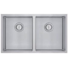 Chậu bếp đôi Hafele, SUS304 HS22-SSN2S90P / 567.94.000