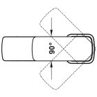 Vòi chậu nóng lạnh Hafele, đồng mạ chrome tay gạt đơn KOBE / 589.15.000 - Ảnh 5