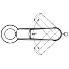 Vòi chậu nóng lạnh Hafele, đồng mạ chrome tay gạt đơn xả kéo VIGOR 90 / 589.15.180 - Ảnh 4