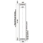 Rổ tủ đồ khô Hafele, thép phủ nano Kara Pull 400mm / 595.80.803 - Ảnh 6