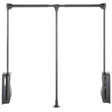 Tay nâng móc áo Hafele, cơ chế đóng giảm chấn màu hạt dẻ / 805.11.152