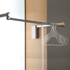 Tay nâng móc áo Hafele, cơ chế đóng giảm chấn màu trắng / 805.11.752 - Ảnh 3