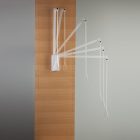 Tay nâng móc áo Hafele, cơ chế đóng giảm chấn màu trắng / 805.11.752 - Ảnh 4