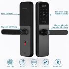 Khóa cửa kỹ thuật số Hafele, cảm biến vân tay điện dung DL6000 / 912.20.581 - Ảnh 3