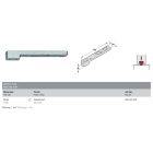 Quai dưới bản lề sàn Hafele, Inox mạ kẽm Startec / 932.84.900 - Ảnh 4