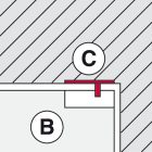 Trục xoay trên Hafele, lớp phủ bằng Inox Satin / 981.00.080 - Ảnh 2