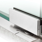 Kẹp kính dưới Hafele, dành cho cửa mở 2 chiều A Startec / 981.00.654 - Ảnh 2