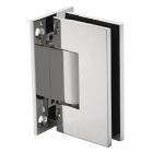 Bản lề tường gắn kính Hafele, góc mở 90° đồng phủ bóng Chrome / 981.77.900 - Ảnh 1