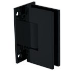 Bản lề tường gắn kính Hafele, góc mở 90° đồng phủ bằng PVD đen / 981.77.901 - Ảnh 1