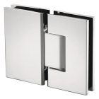 Bản lề tường gắn kính Hafele, góc mở 180° đồng phủ bóng Chrome / 981.77.902 - Ảnh 1