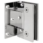 Bản lề tường gắn kính Hafele, góc mở 90° đồng phủ bóng Chrome / 981.77.908 - Ảnh 1